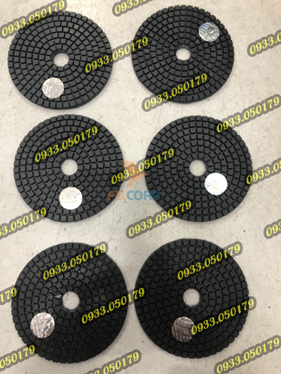 Lá số nhựa - phíp mài đá 100mm (4inch)