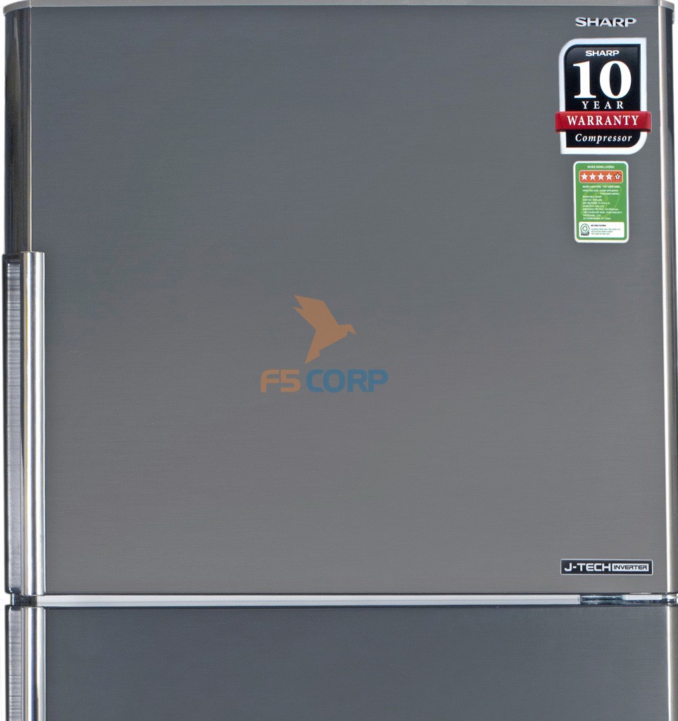 Tủ lạnh Sharp Inverter 342 lít SJ-X346E-SL