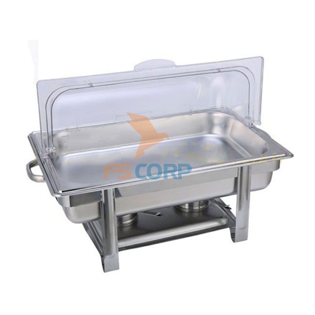 Nồi Buffet chữ nhật nắp PC 1 ngăn NF2112-1