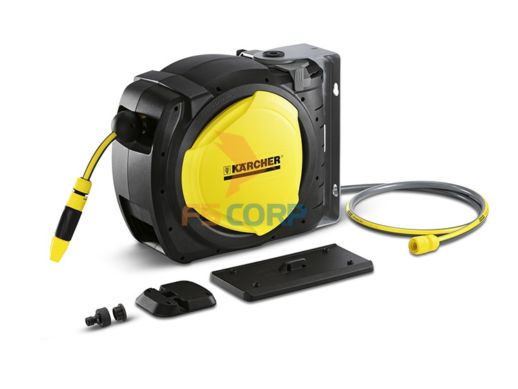 Bộ vòi tưới treo tường dây cuốn tự động 20m Karcher CR 7.220 (2.645-218.0)