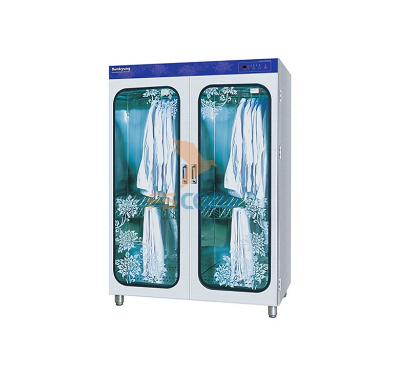 Tủ tiệt trùng quần áo, tạp dề bằng tia UV và sấy khô Sunkyung SK-82030U