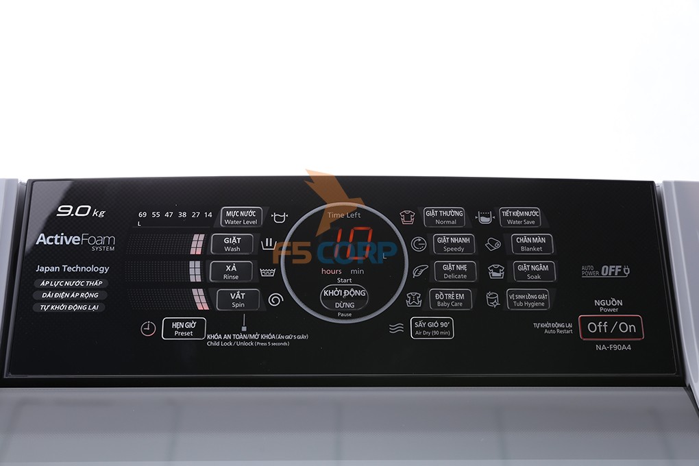 Máy giặt Panasonic 9 kg NA-F90A4GRV