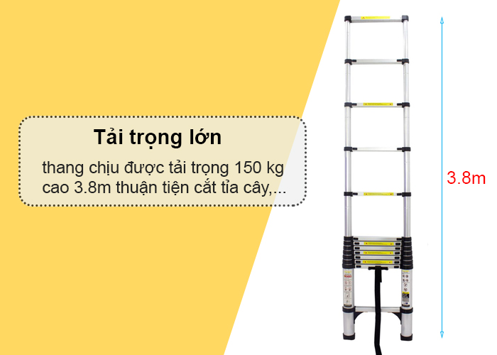 Thang nhôm rút gọn Sumika SK 380