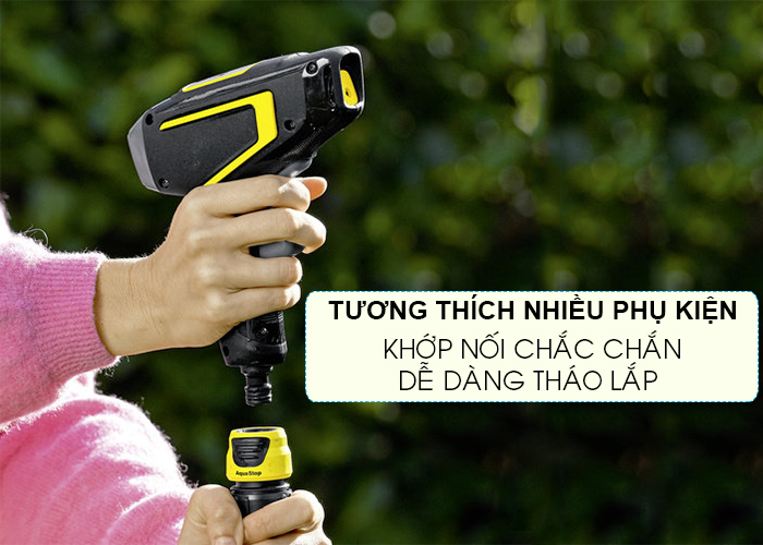 Súng tưới cây tăng áp chạy Pin Karcher WBS 3 mã 1.645-600.0