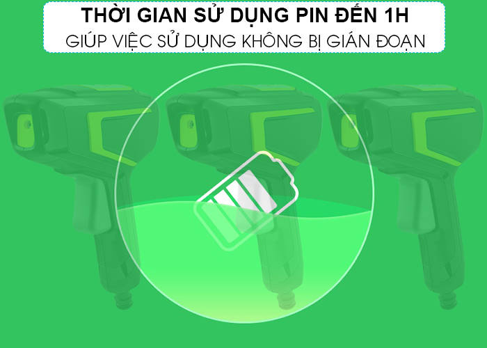 Súng tưới cây tăng áp chạy Pin Karcher WBS 3 mã 1.645-600.0