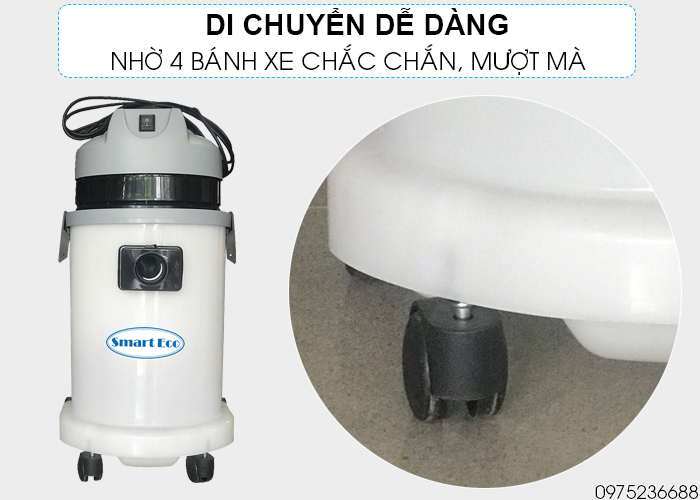 Máy hút bụi hút nước Smart Eco SE 30 HEPA - 1800W