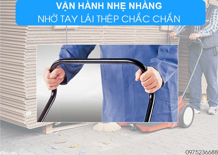 Xe quét rác đẩy tay Hako Sweepmaster M600