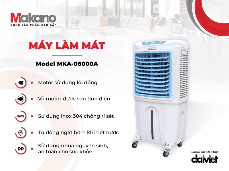 Quạt điều hòa Makano MKA-06000A
