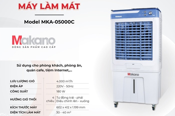 Quạt điều hòa Makano MKA-05000C