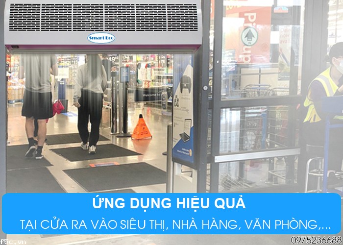 Quạt cắt gió điều hòa có điều khiển Smart Eco SE 1212