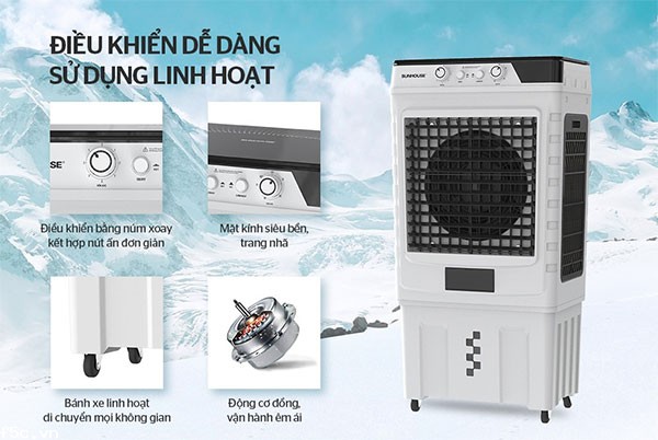 Quạt điều hòa Sunhouse SHD7758