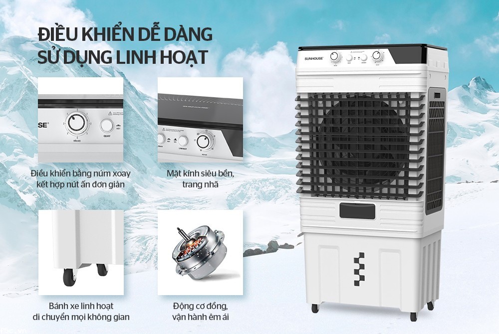 Quạt điều hòa Sunhouse SHD7759