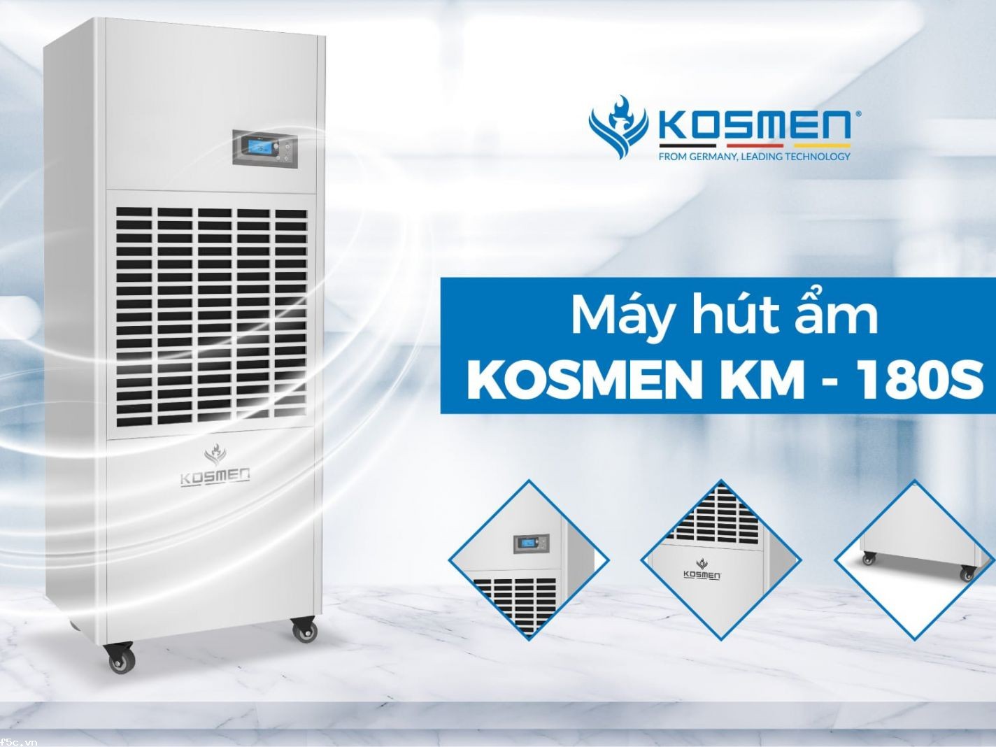 Máy hút ẩm Kosmen KM-180S