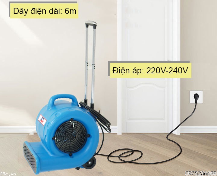 Quạt thổi thảm hai chế độ nóng và mát Fred Fr 4200