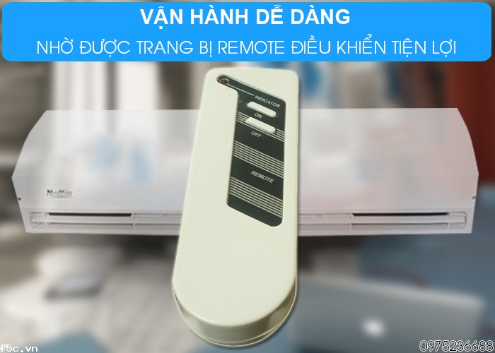 Quạt cắt gió điều hòa có điều khiển Nedfon FM 3512 DY