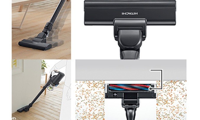 Máy hút bụi Hitachi PV-XFL300 (CG) cầm tay chạy pin