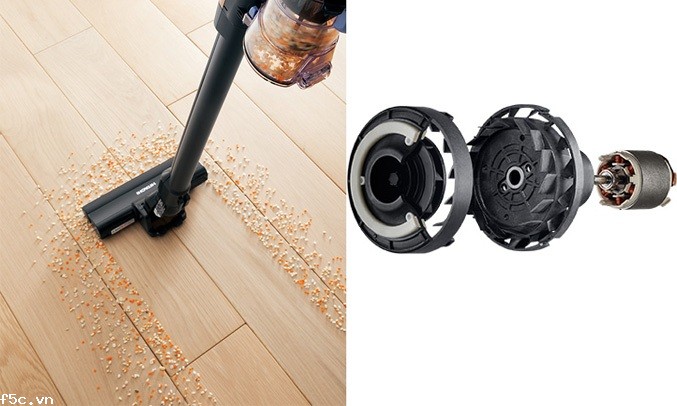 Máy hút bụi Hitachi PV-XFL300 (CG) cầm tay chạy pin