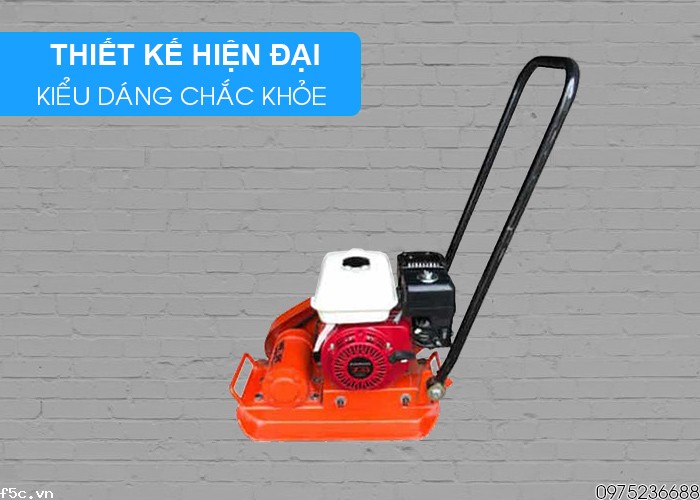 Máy đầm bàn PC60 lắp GX160TQ