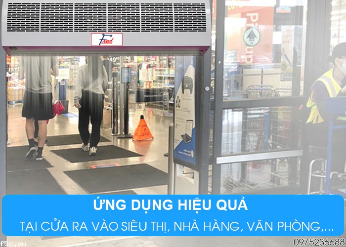 Quạt cắt gió điều hòa có điều khiển Fred Fr 1215