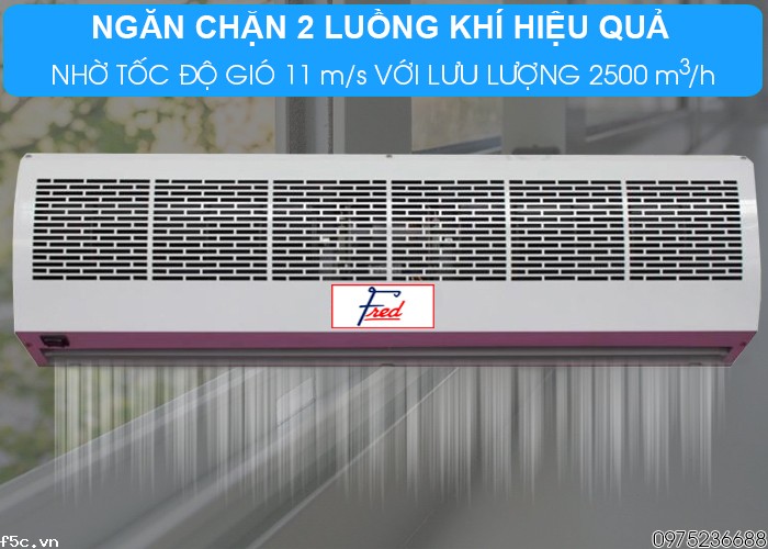 Quạt cắt gió điều hòa có điều khiển Fred Fr 1215