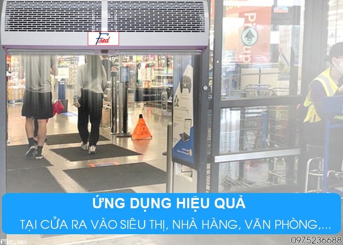 Quạt cắt gió điều hòa có điều khiển Fred Fr 1209