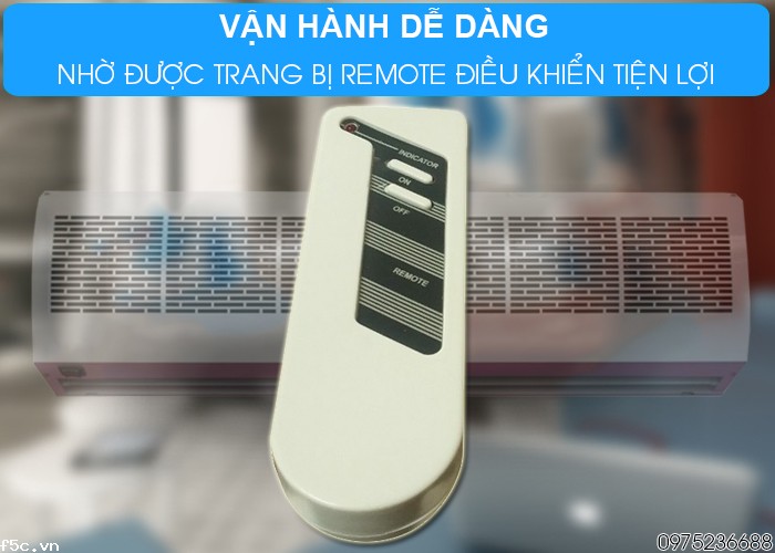 Quạt cắt gió điều hòa có điều khiển Fred Fr 1215