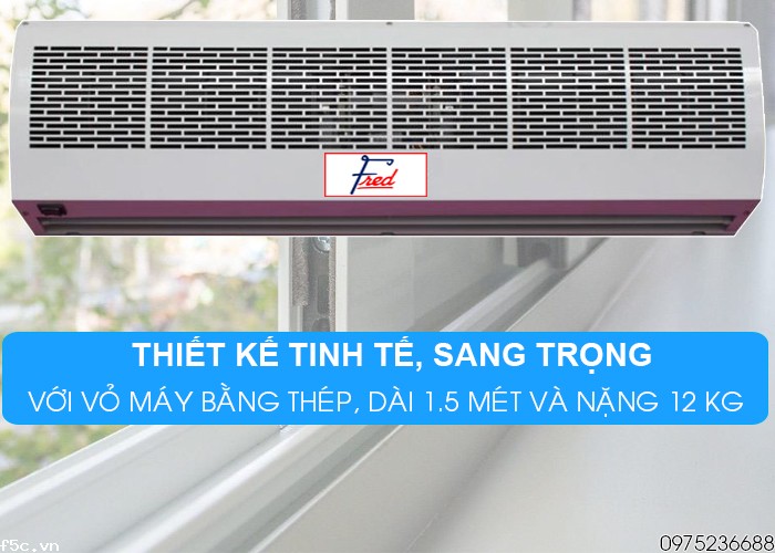 Quạt cắt gió điều hòa có điều khiển Fred Fr 1215