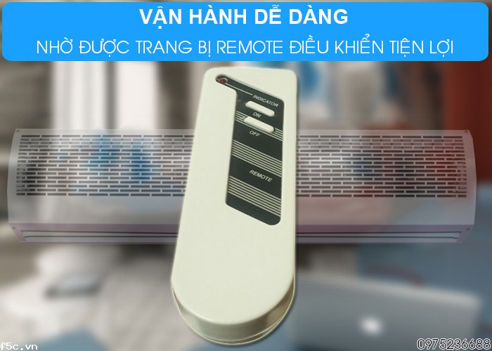 Quạt cắt gió điều hòa có điều khiển Fred Fr 1209