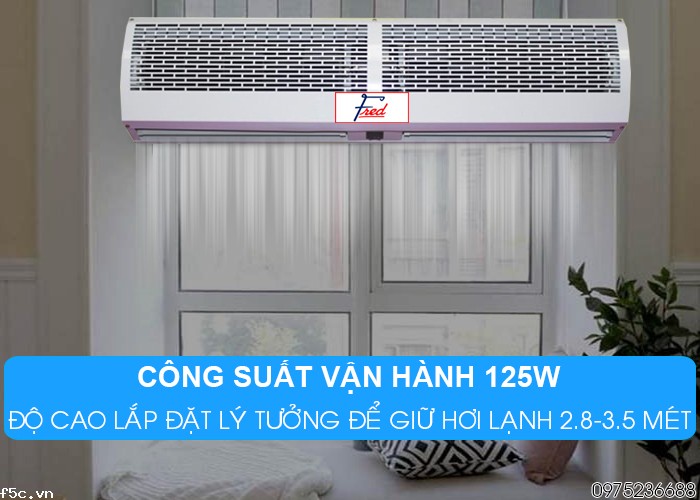 Quạt cắt gió điều hòa có điều khiển Fred Fr 1209