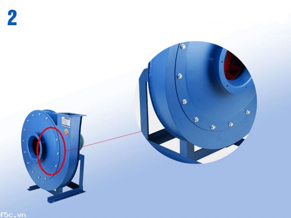 Quạt ly tâm siêu cao áp QLTSC – 2P 03  Motor TQ/VN