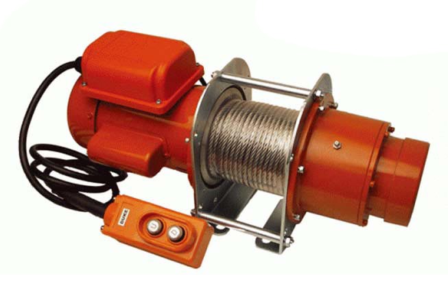 Máy tời điện kéo mặt đất Duke 300kg