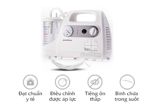 MÁY HÚT DỊCH 1 BÌNH 7E-C YUWELL CHO TRẺ EM