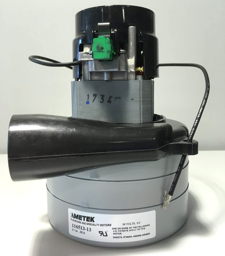Motor Ametek 36vol 3 tầng cánh cho máy chà sàn liên hợp
