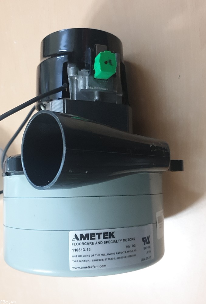 Motor Ametek 36vol 3 tầng cánh cho máy chà sàn liên hợp
