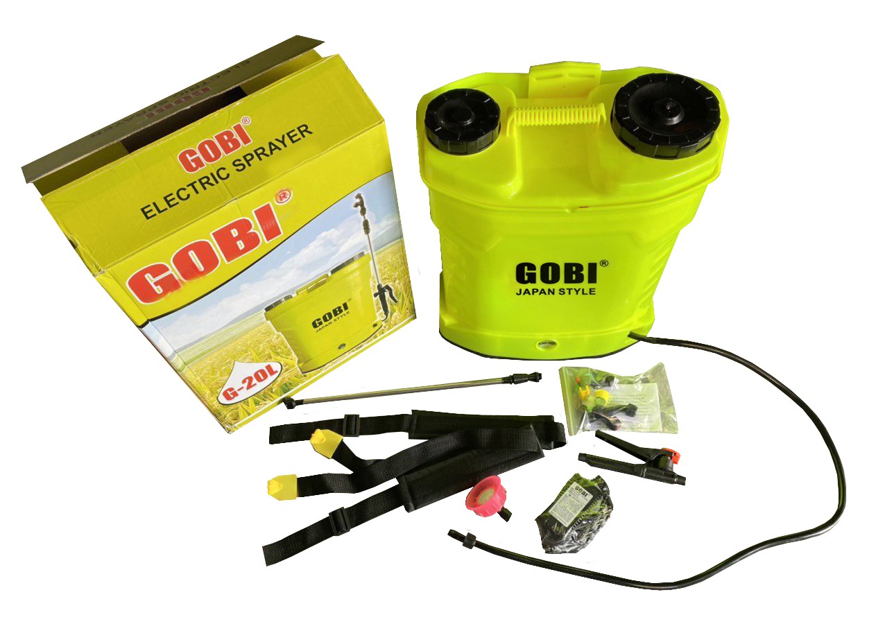 Máy phun thuốc khử khuẩn chạy điện bơm đơn GOBI G-20L