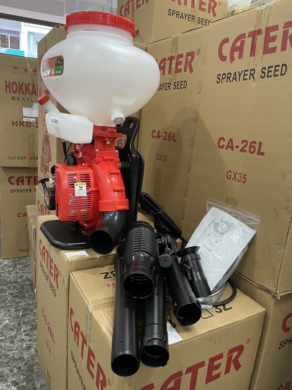 Máy phun thuốc khử trùng - phun hạt 2 thì Cater CA-26L động cơ Thái Lan chính hãng