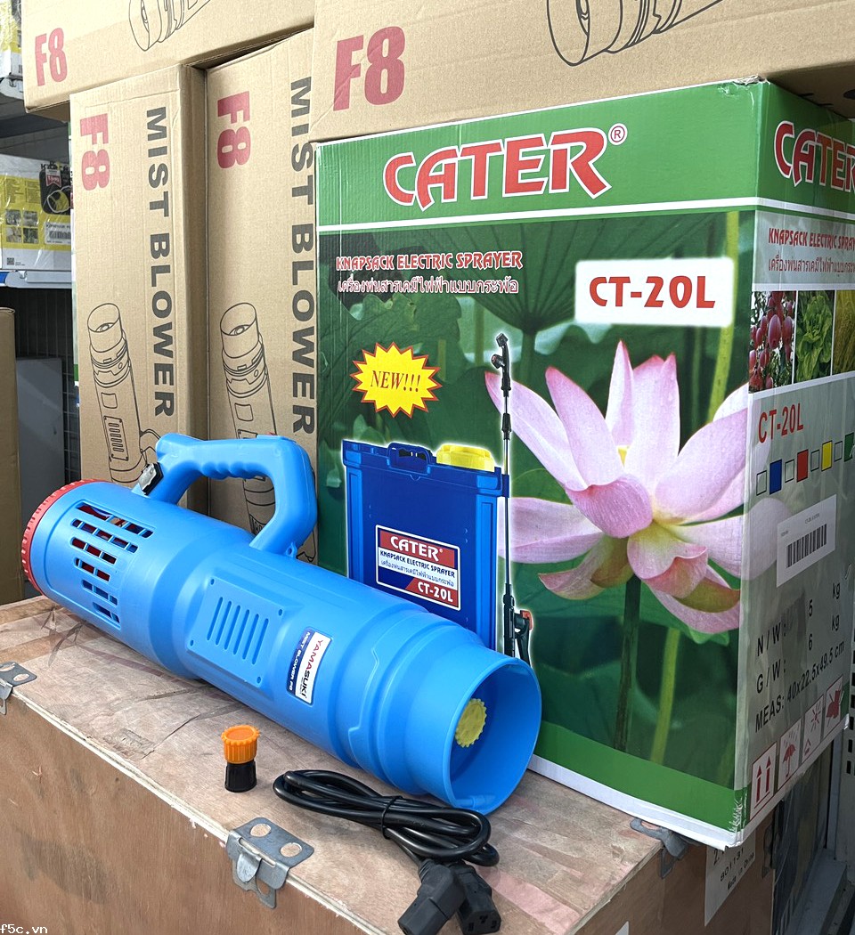 Máy phun khử trùng, phun sương mù (dùng kèm bình xịt điện) Yamasuki Mist Blower F8