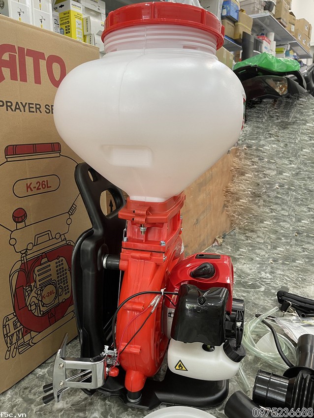 Máy phun thuốc khử trùng 2 thì Kaito K-26L bình xăng dưới
