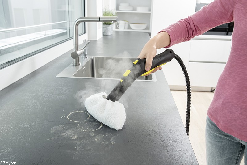 Máy làm sạch bằng hơi nước nóng Karcher SC 2 Deluxe EasyFix mã 1.513-240.0