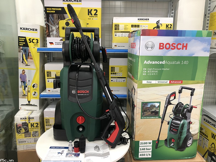 Máy phun xịt áp lực Bosch Advanced Aquatak 140