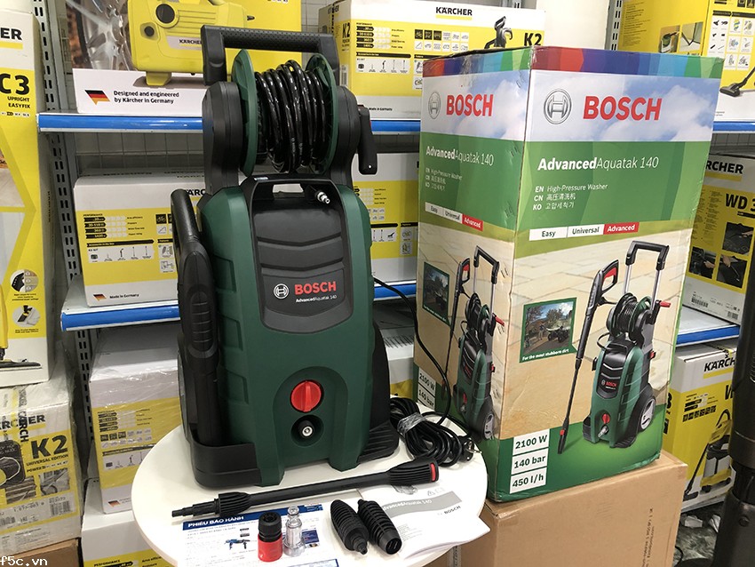 Máy phun xịt áp lực Bosch Advanced Aquatak 140