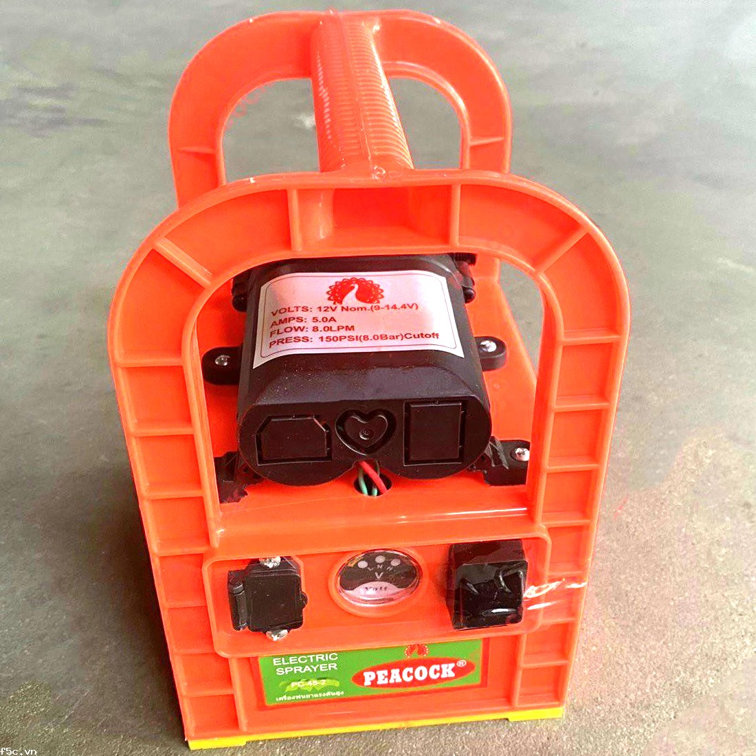 Máy phun thuốc điện xách tay Peacock PC45-2