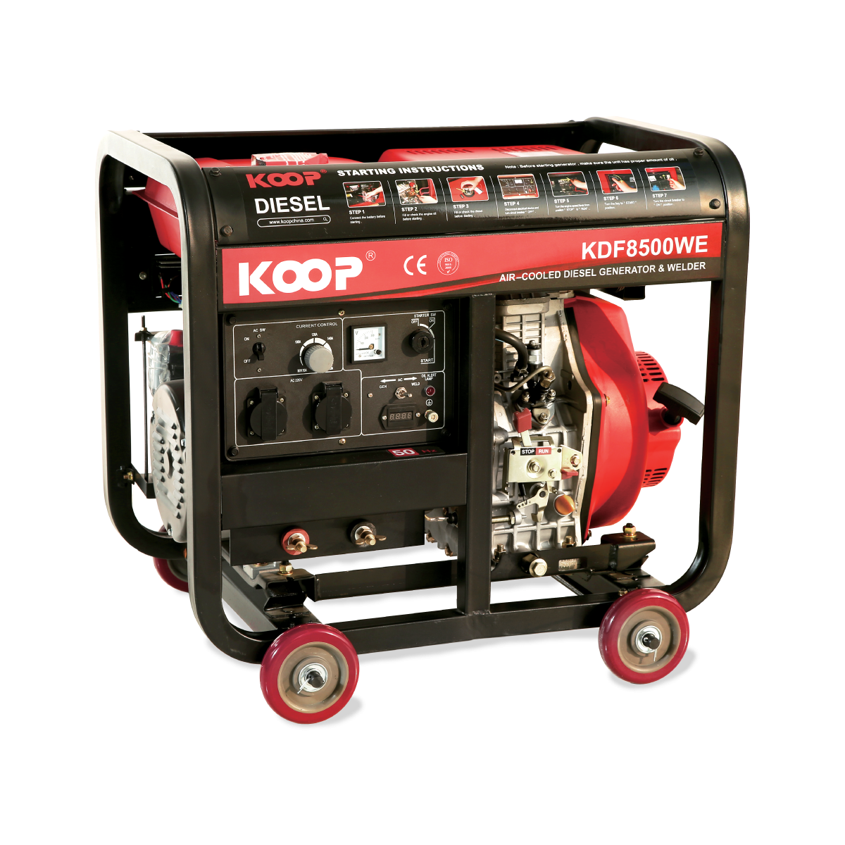 Máy phát hàn KOOP KDF8500WE (2kva)