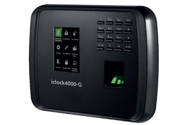 MÁY CHẤM CÔNG VÂN TAY + THẺ CẢM ỨNG+ PIN LƯU ĐIỆN   ZKTECO  iCLOCK4000-G