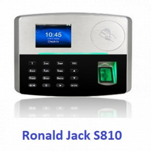 MÁY CHẤM CÔNG VÂN TAY + THẺ CẢM ỨNG RONALD JACK S810