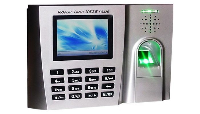 MÁY CHẤM CÔNG VÂN TAY + THẺ CẢM ỨNG  RONALD JACK  X628Plus