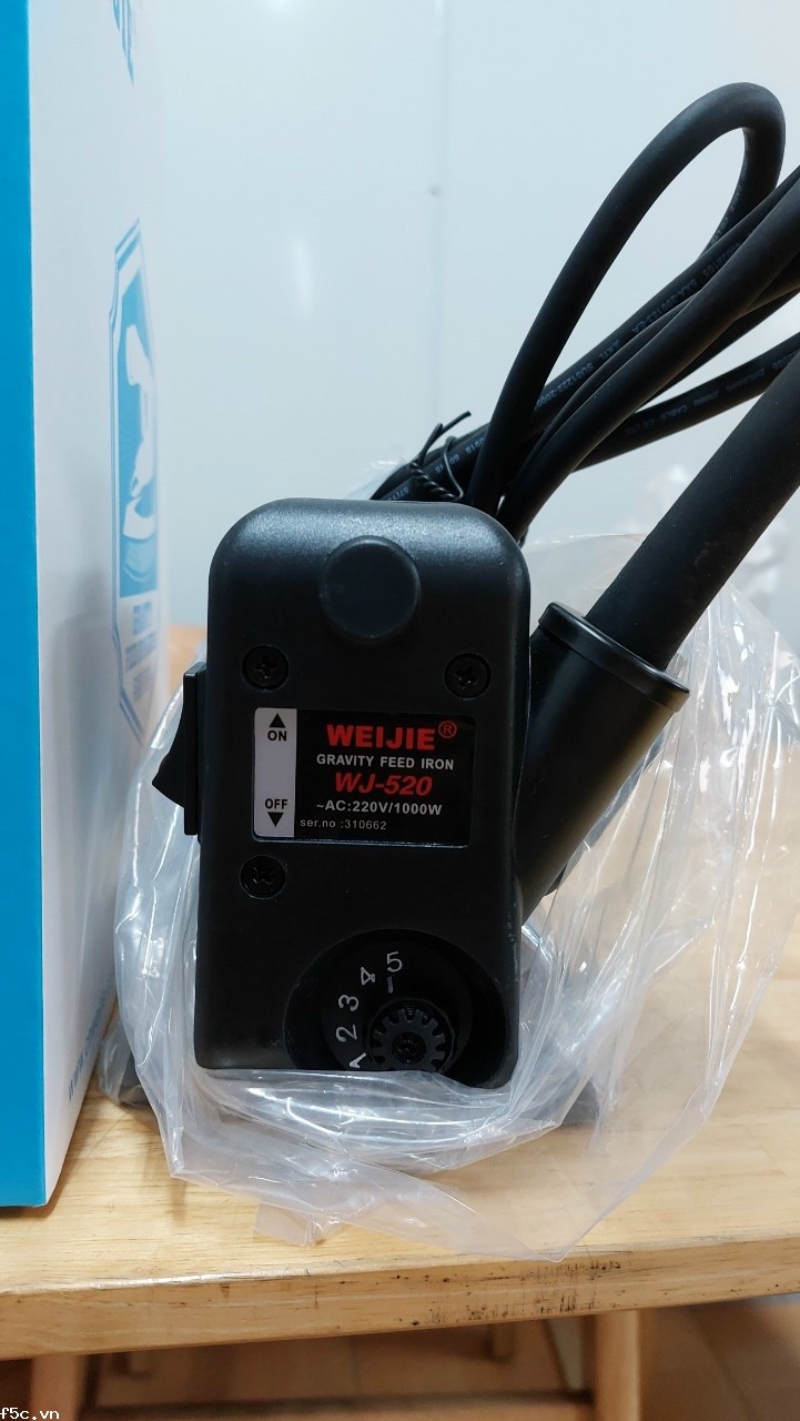  Bàn ủi hơi nước công nghiệp  WEIJIE WJ 520