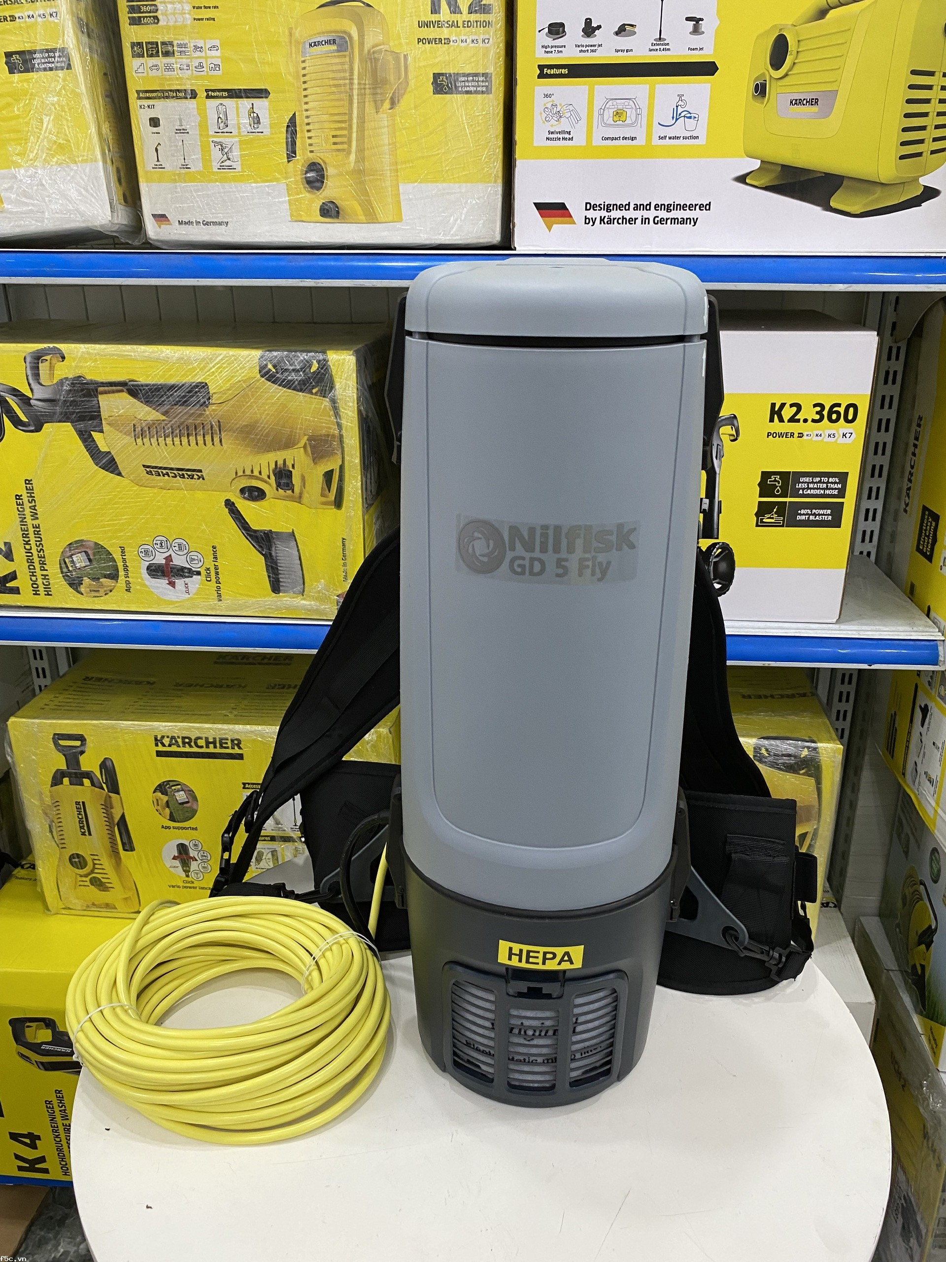 Máy hút bụi Nilfisk GD5 Fly