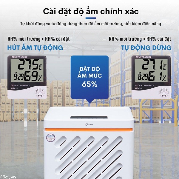 Máy hút ẩm công nghiệp FUJIHAIA DH90W