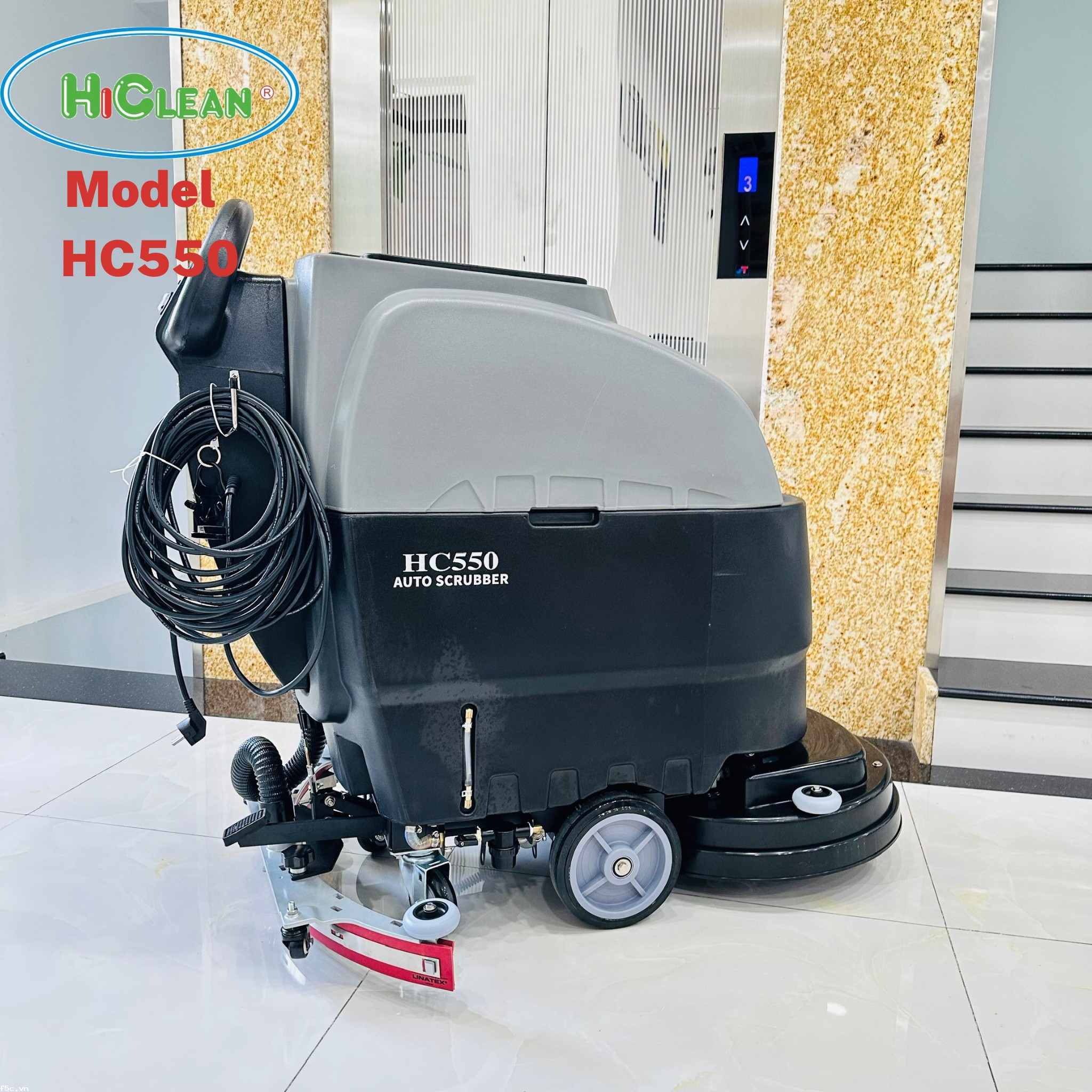 MÁY CHÀ SÀN LIÊN HỢP HICLEAN HC 550 New ( dùng điện )